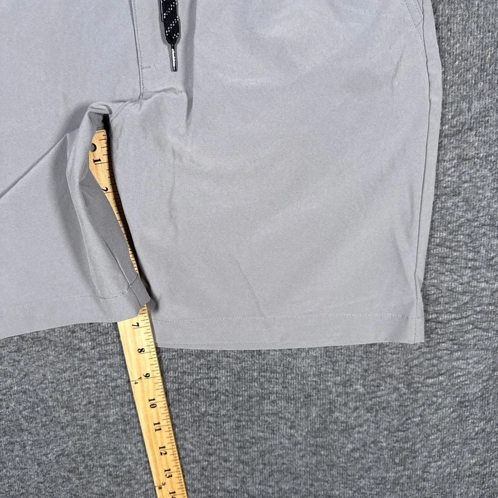 Chubbies Everywear Shorts Mens Medium Grey Lined Performance Stretch Active 8